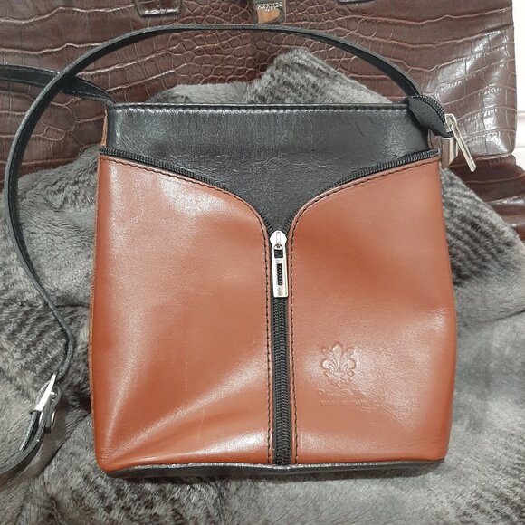 Vera pelle Italian leather bag - Picture 1 of 12